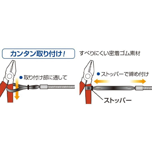 ペンチの取付け方