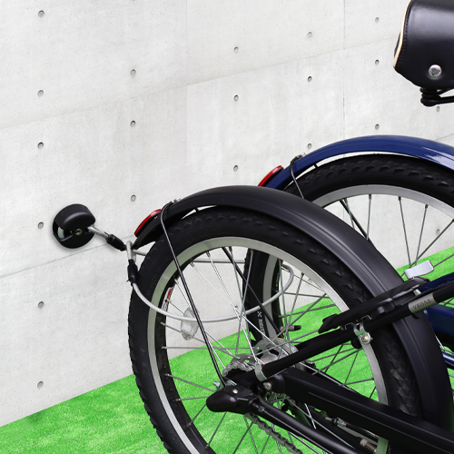 自転車の施錠管理に