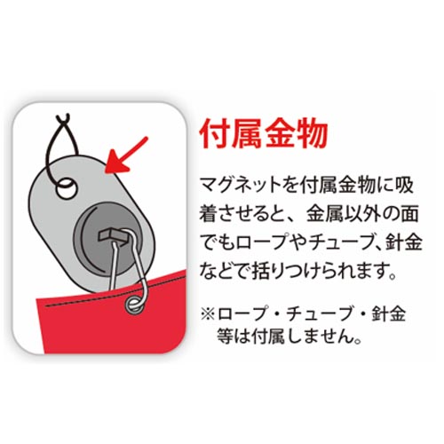 金属面以外への取付も可能