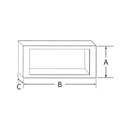 A:29㎜　　　B:51mm　　　C:119mm