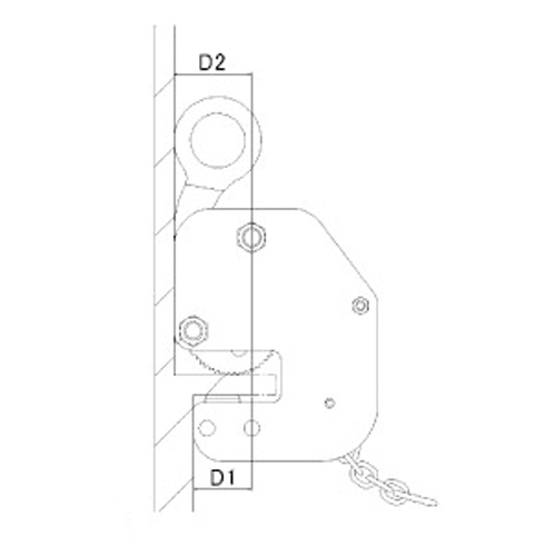 D1：30mm　D2：40mm