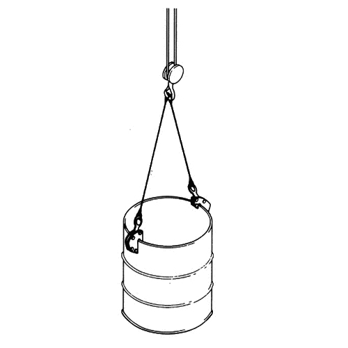 エスコ (ESCO) 0.5ton ドラム缶クランプ EA984DR-1-