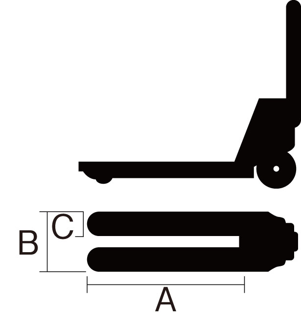 EA985EG-46｜2.0ton/1,220mm ハンドパレットトラックのページ