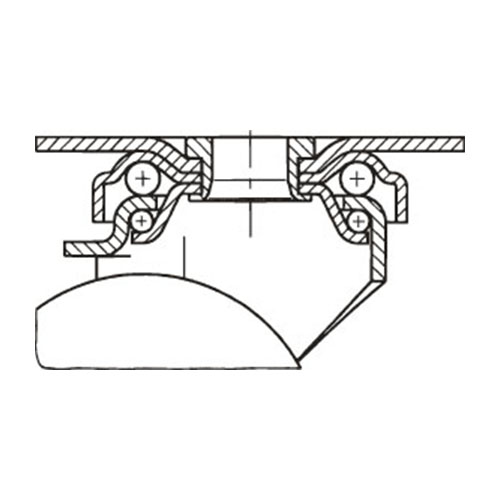 自在旋回部内：ボールベアリング仕様