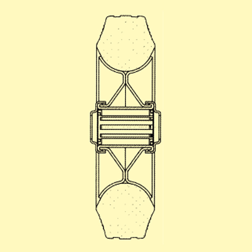 車輪の断面図