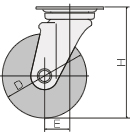 H×D…100×75mm\n偏心(E)…28mm