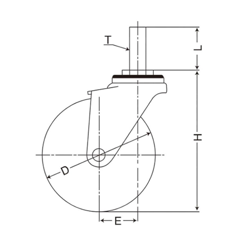 D：65㎜　　　H：84㎜\nT：M12×P1.75　　L：25㎜\nE：25㎜
