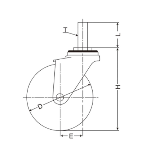 D：65㎜　　　H：84㎜\nT：M12×P1.75　　L：25㎜\nE：25㎜