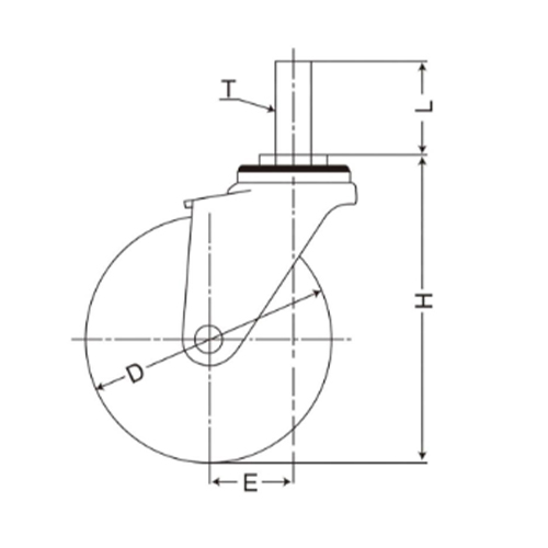 D:75mm　　　H：97㎜\nT：M12×1.75　　L：25㎜\nE：34㎜