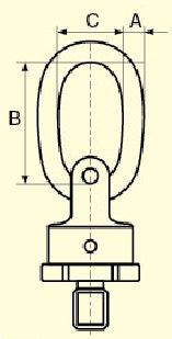 A：13mm　B：75mm　C：40mm