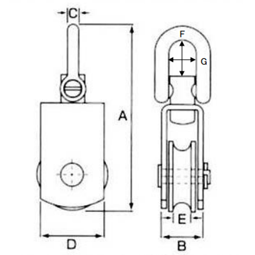 A：237mm　B：37mm　C：16mm\nD：96mm　E：15mm　F：48mm　G：30mm