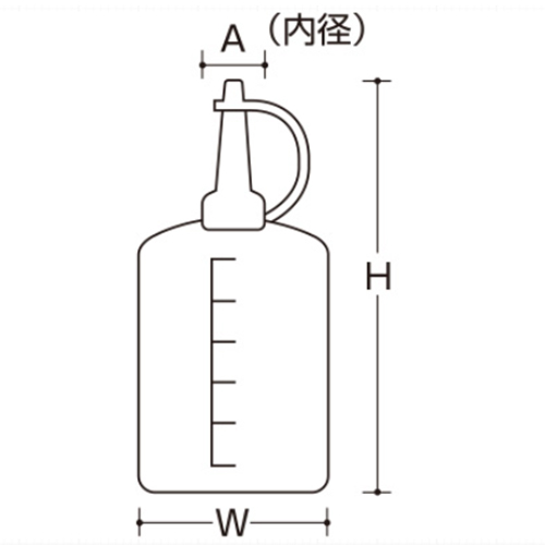 A：15㎜　　　W：40㎜　　　H：115㎜