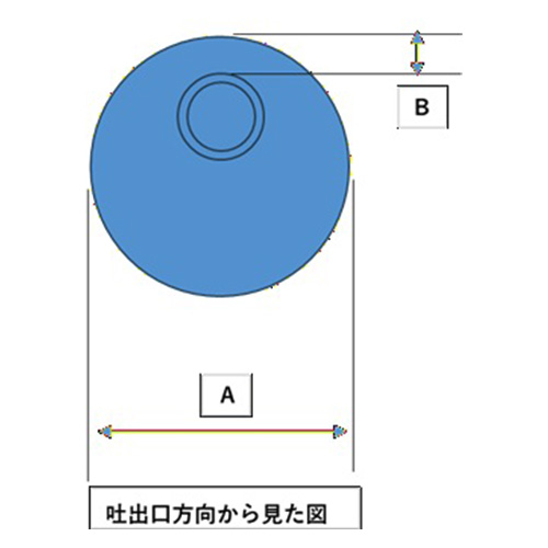 Ａ：31mm\nＢ：2.3mm