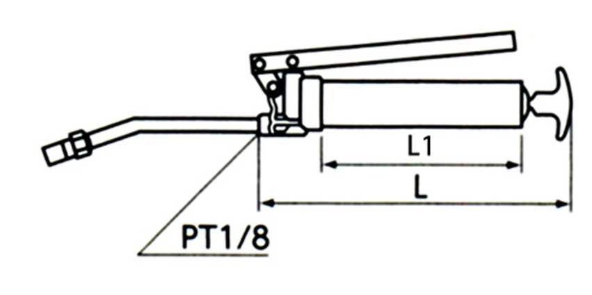 L：214mm、L1：145mm