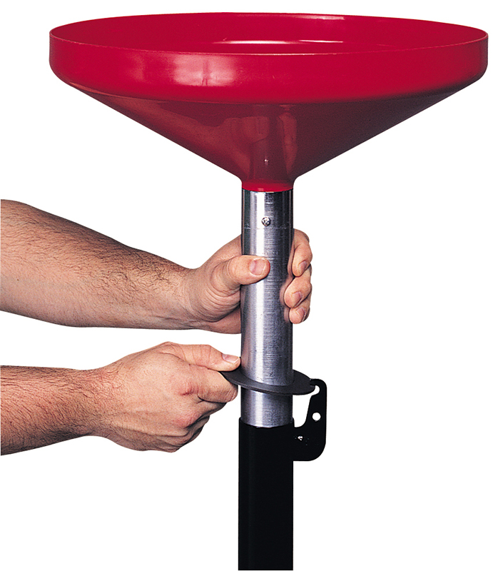 ロックリングで素早く高さの調整ができます。