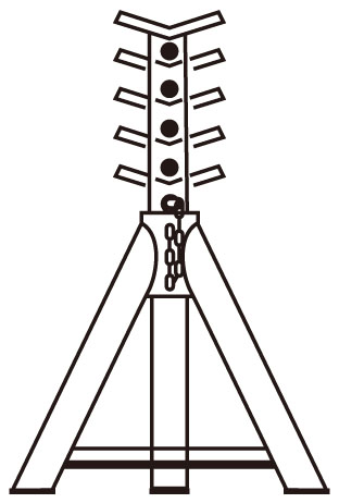 EA993DA-5｜5.0ton/380- 580mm Ａｘｌｅ スタンドのページ -