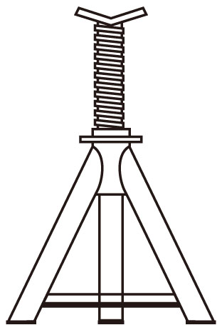 EA993DC-8B｜8.0ton/950-1450mm Ａｘｌｅ スタンドのページ -