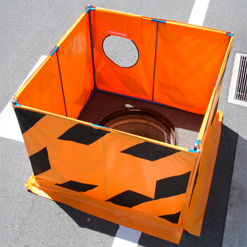 上から見た状態