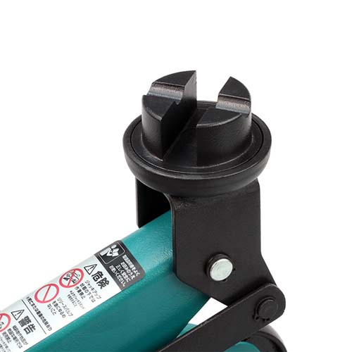 さまざまなパンタグラフジャッキ用のジャッキアップポイントに対応したサイド上げ専用サドル付き