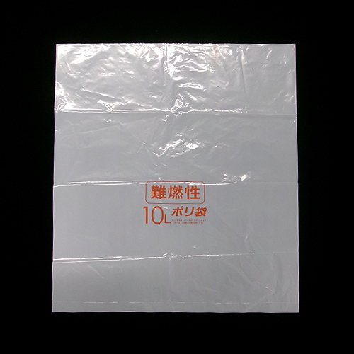 袋には容量・難燃性表記があるので一目でわかりやすい。