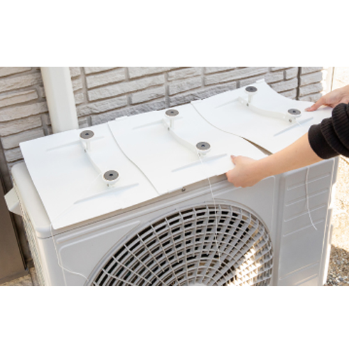 マグネット式で簡単取付