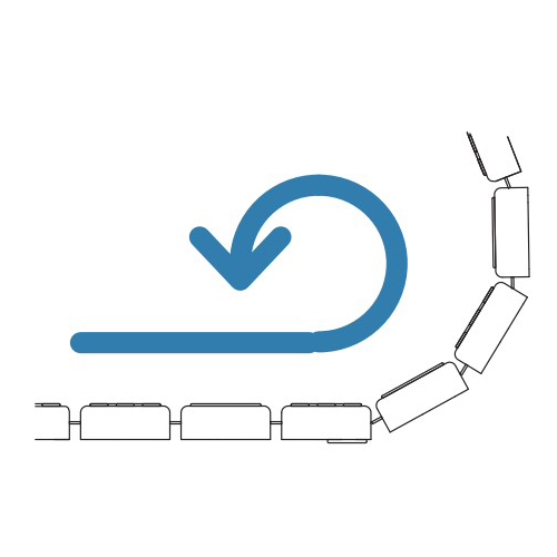 なめらかで柔軟性をもった製品となっているため、巻き取りが容易におこなえます。