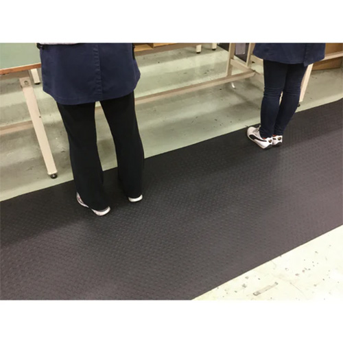 作業者の疲労軽減や落下物の損傷を防止します。