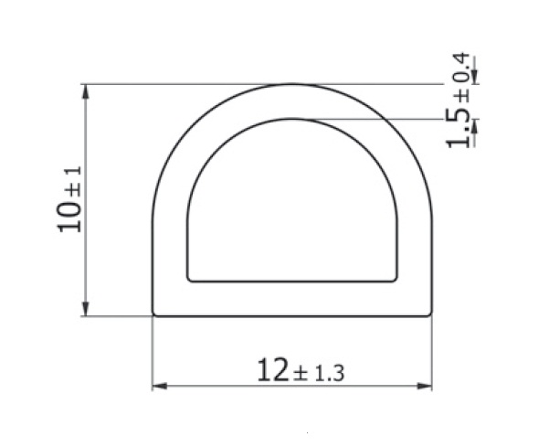 EA997XV-320｜12x 10mm/20m ガスケット(粘着ﾃｰﾌﾟ付)のページ