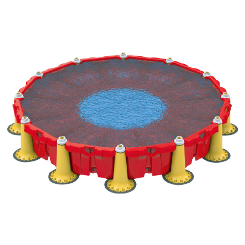 漏水の貯留・緊急備蓄用水（ブルーシート併用推奨）