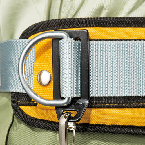 安全ロープ取り付け穴付き