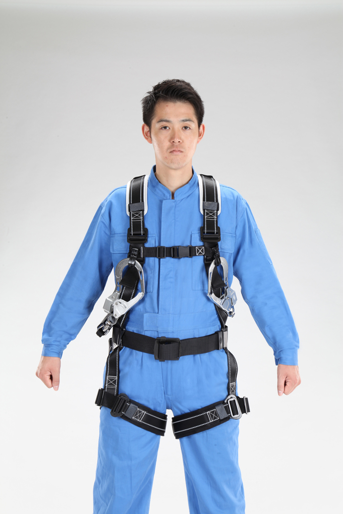 エスコ (ESCO) 墜落制止用器具(フルハーネス/巻取式ランヤード付) EA998FF-21 墜落制止用器具 フルハーネス&frasl;巻取式ランヤード付 EA998FF-42 エスコ