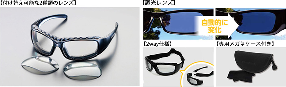 【BOBSTER(ボブスター)】高性能保護メガネ特集-イメージ01