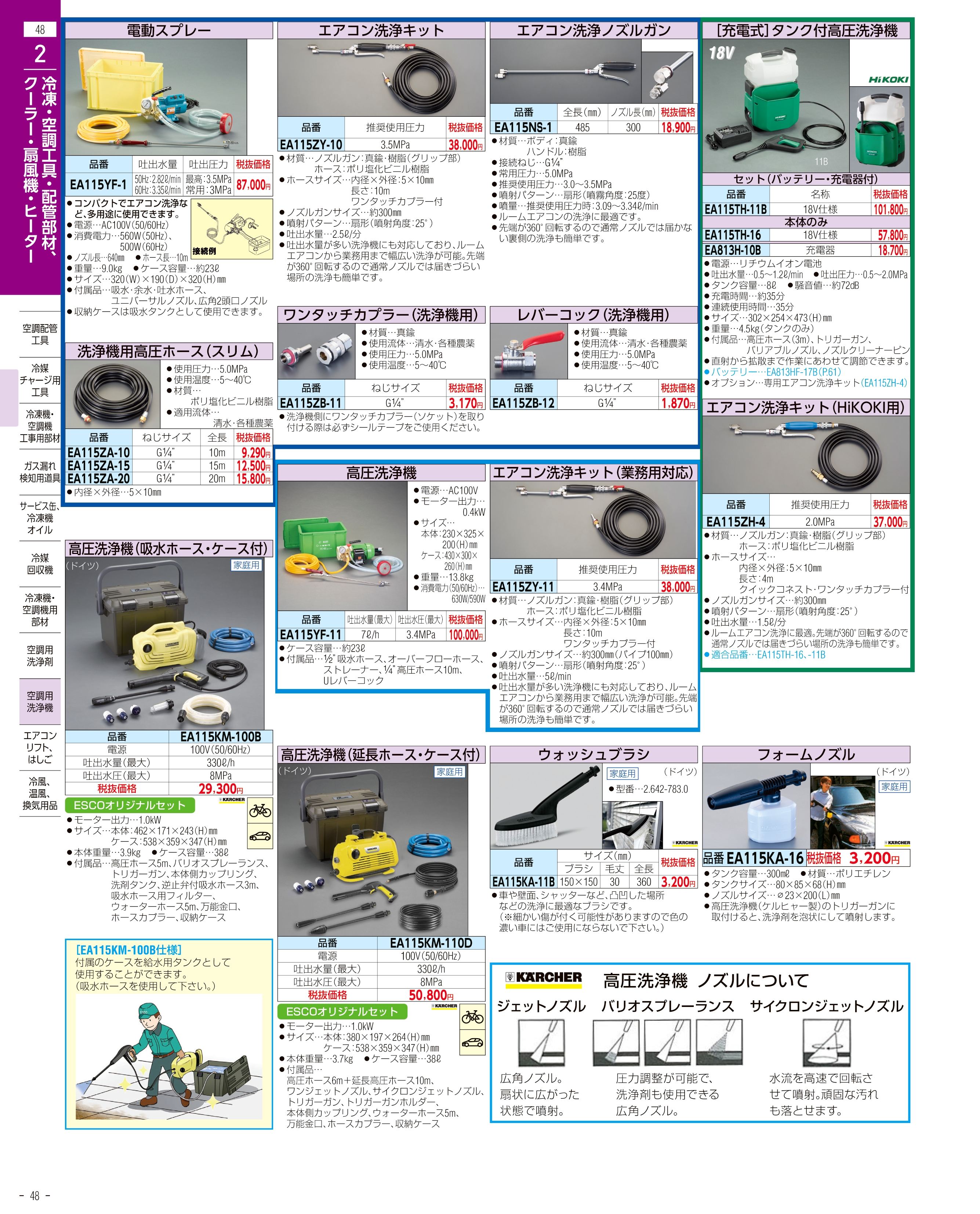 エスコ便利カタログ48ページ