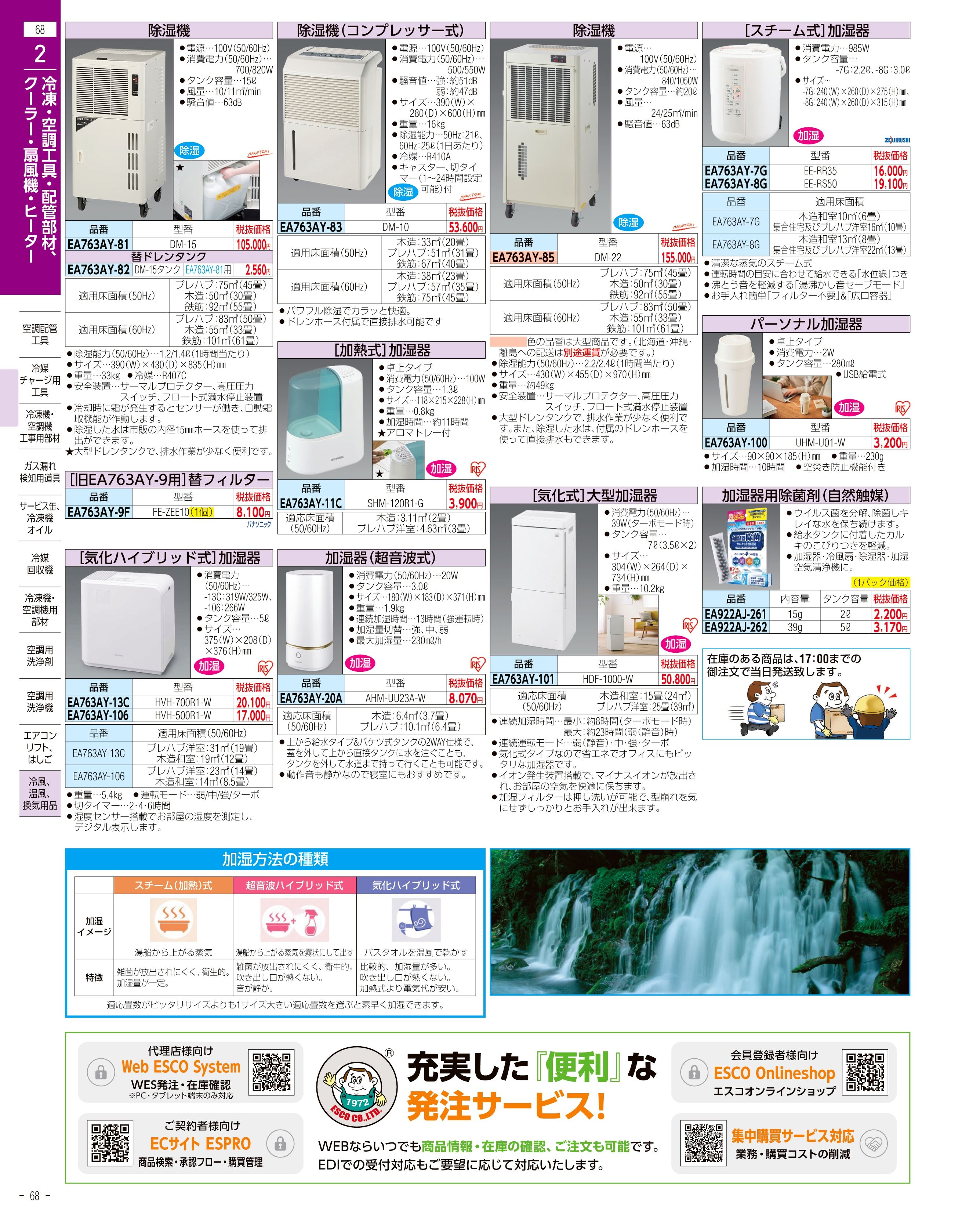 エスコ便利カタログ表紙