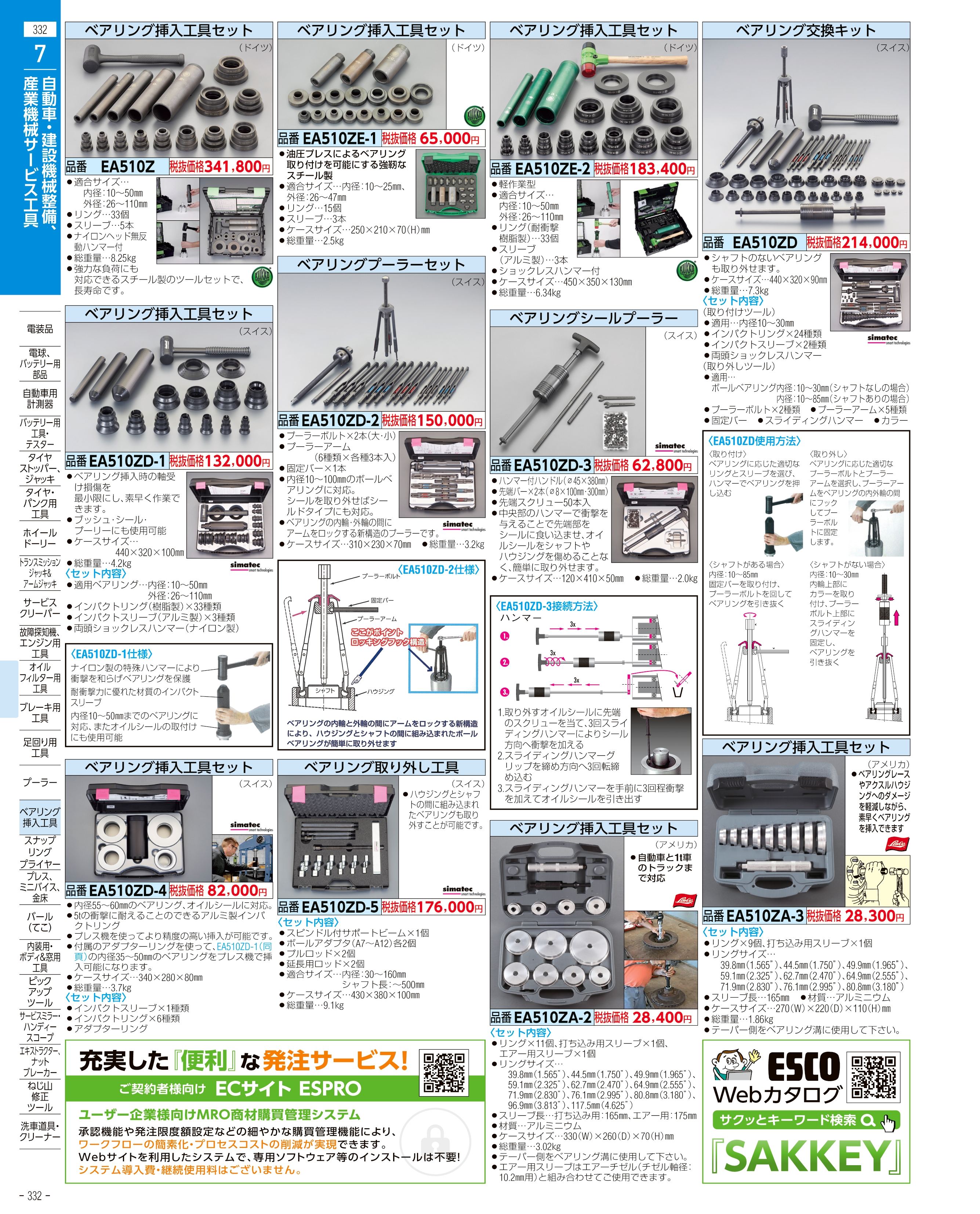 エスコ便利カタログ表紙