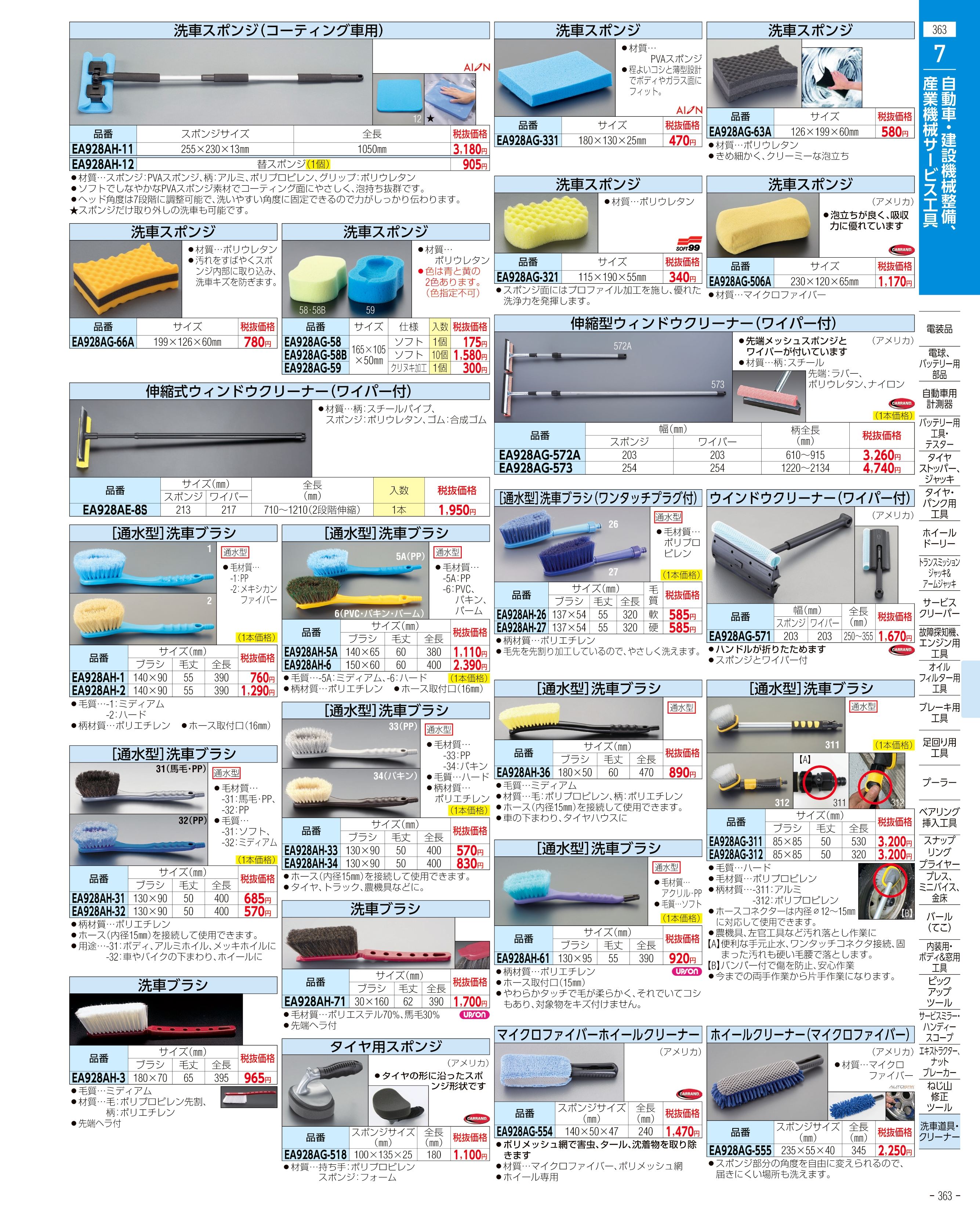 エスコ便利カタログ表紙