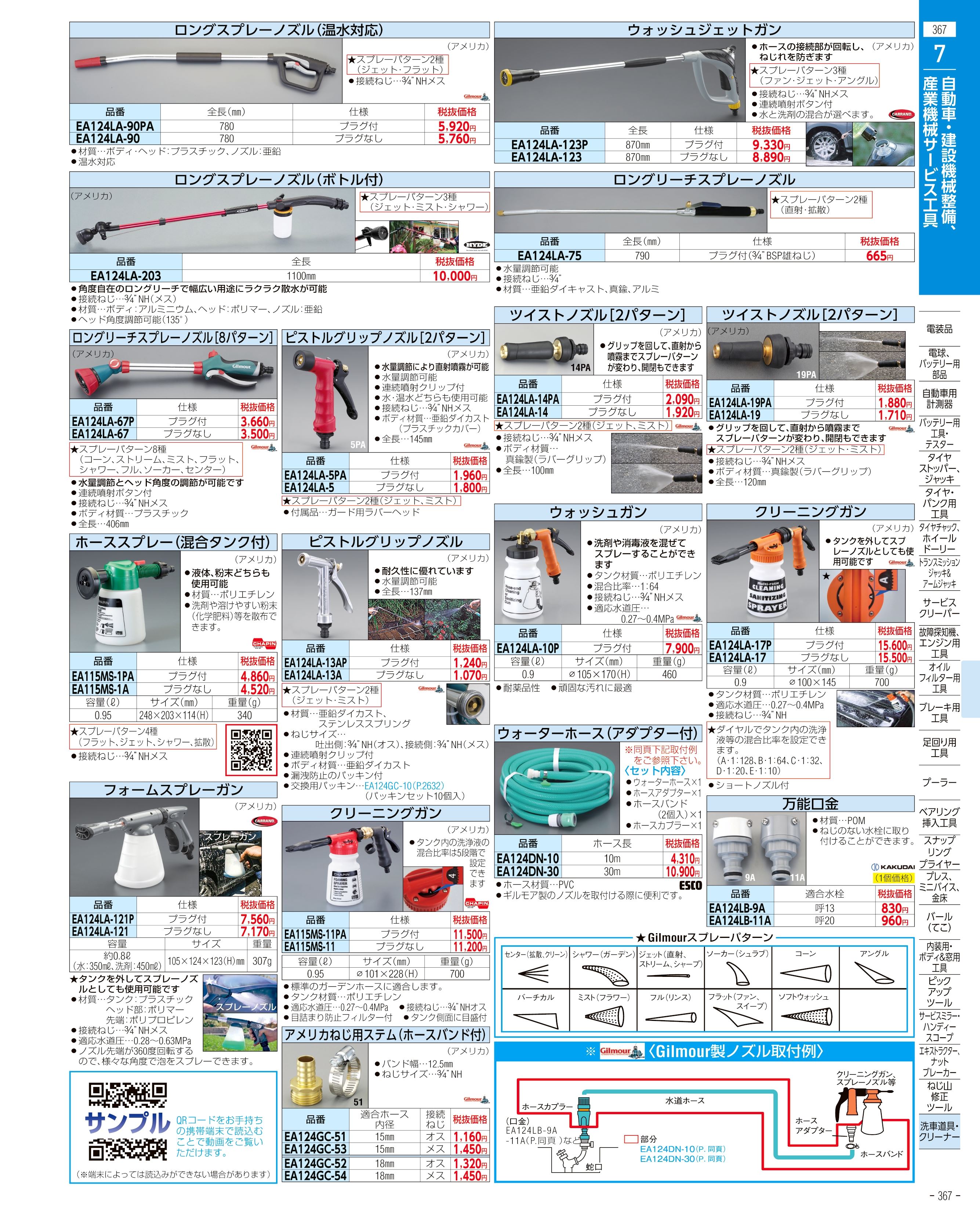 EA922JM-100A｜洗車セットのページ -