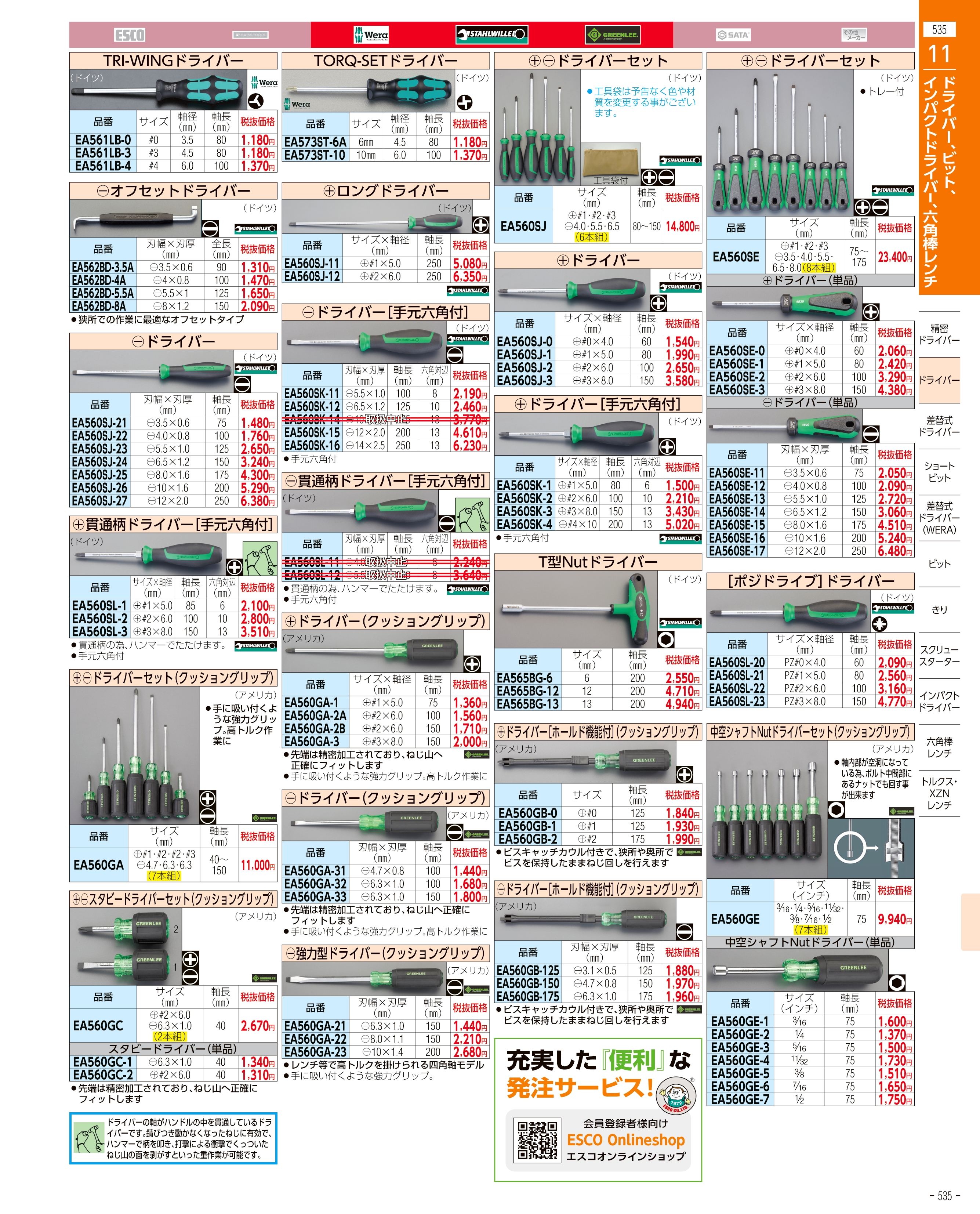 エスコ 14- リミット トルクドライバー クリーンルーム用 EA723HC-12 エスコ ESCO その他DIY、業務、産業用品