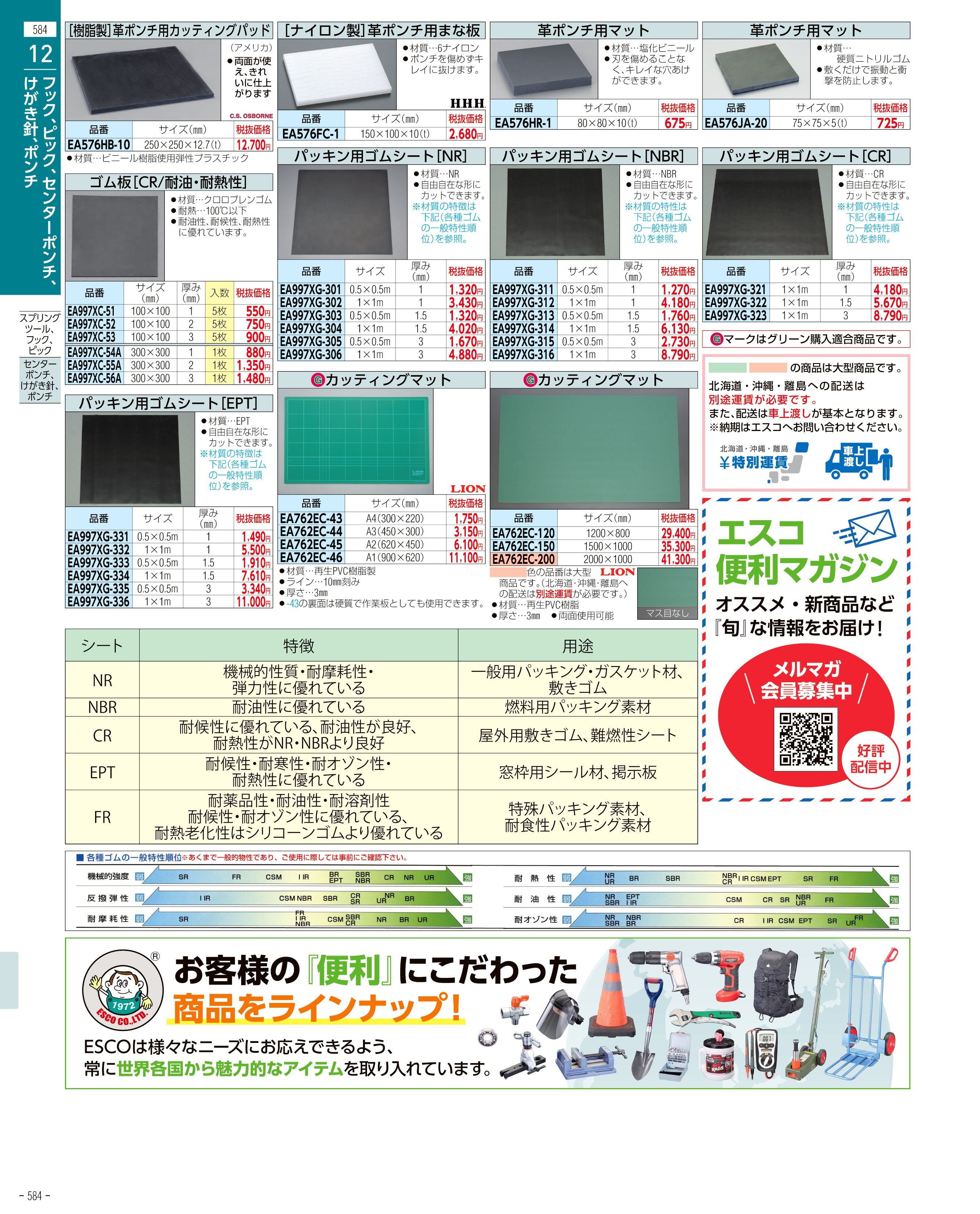 エスコ便利カタログ表紙