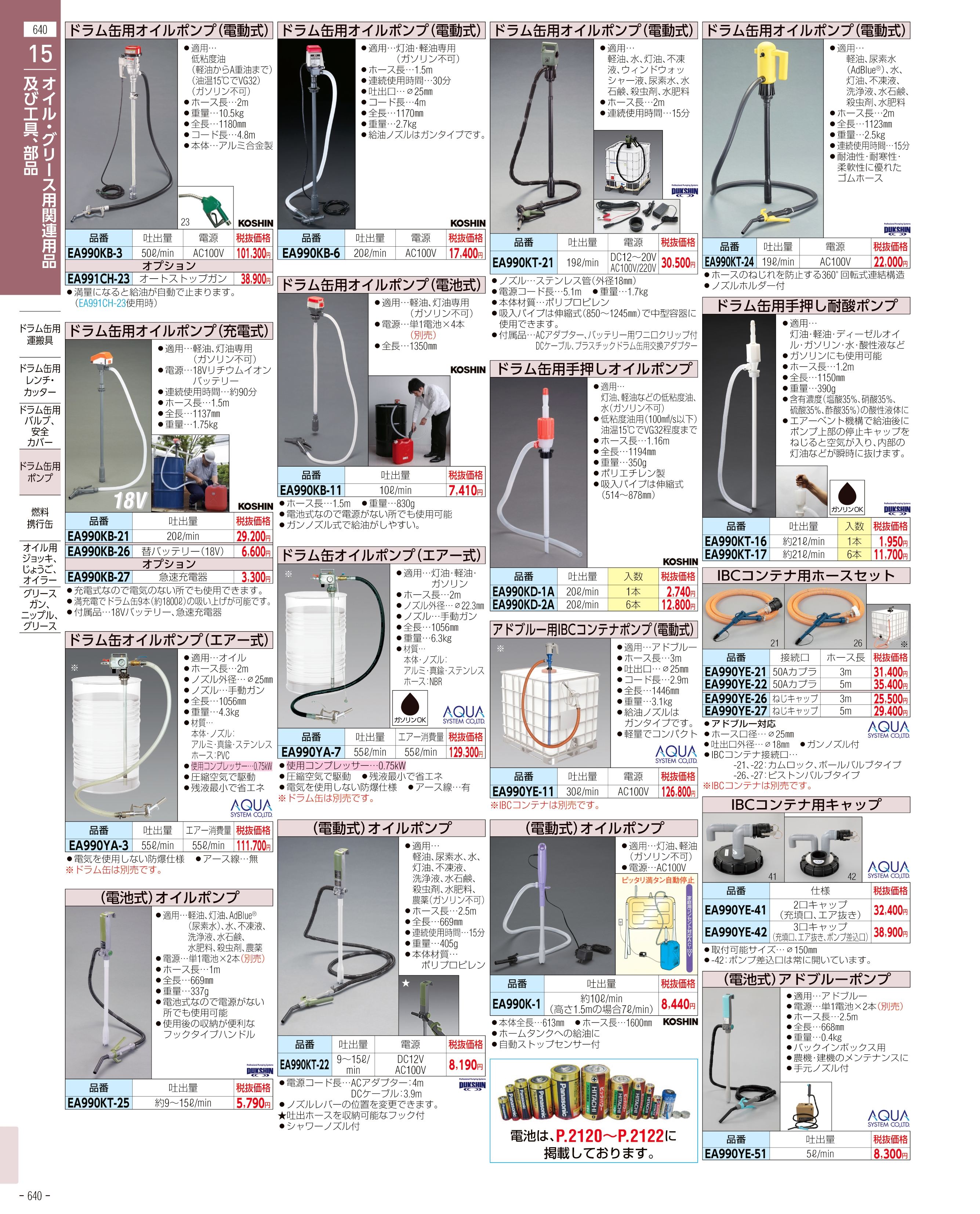 EA991X-53｜2.3L 口付ひしゃく(ｽﾃﾝﾚｽ製)のページ -