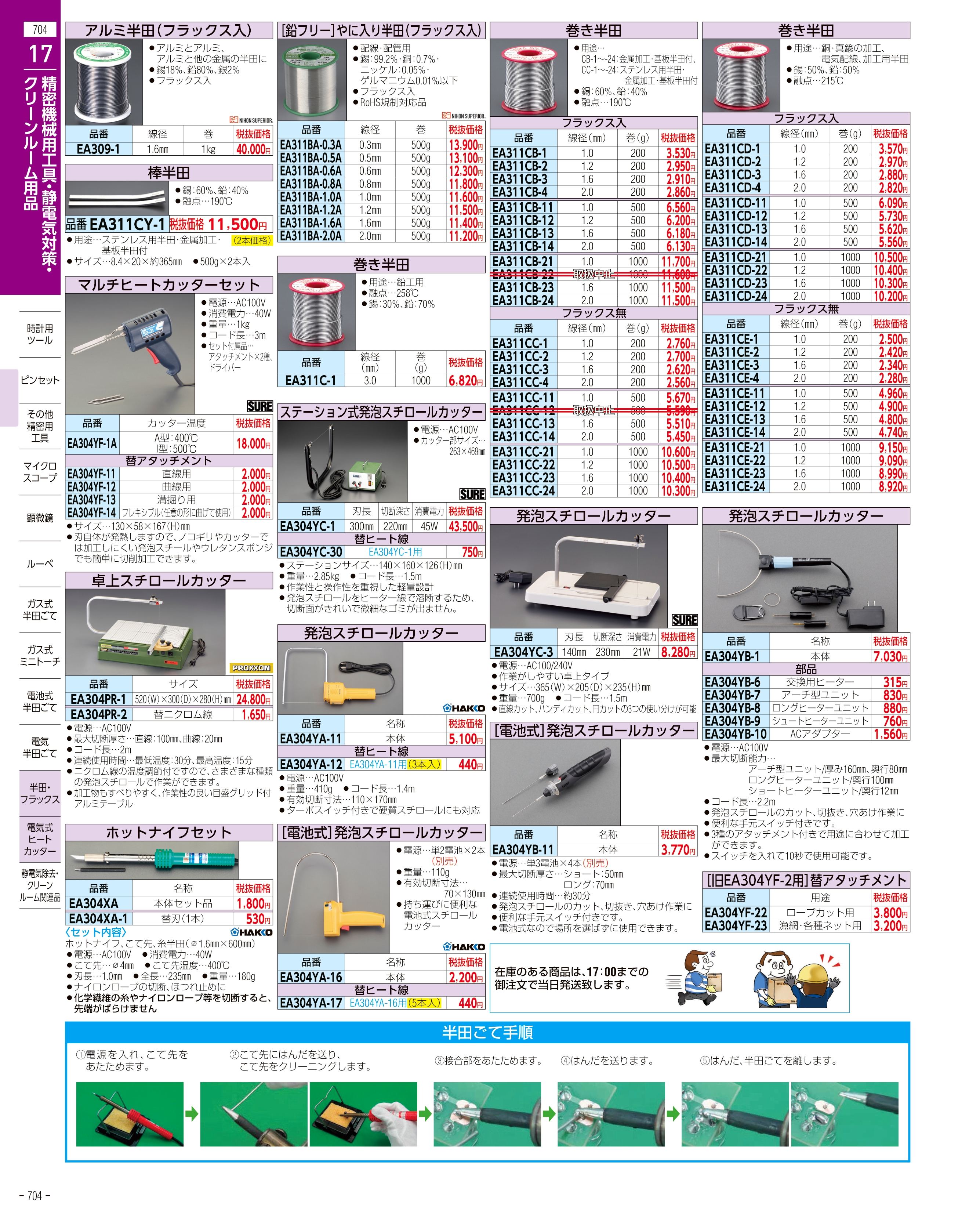 エスコ便利カタログ表紙