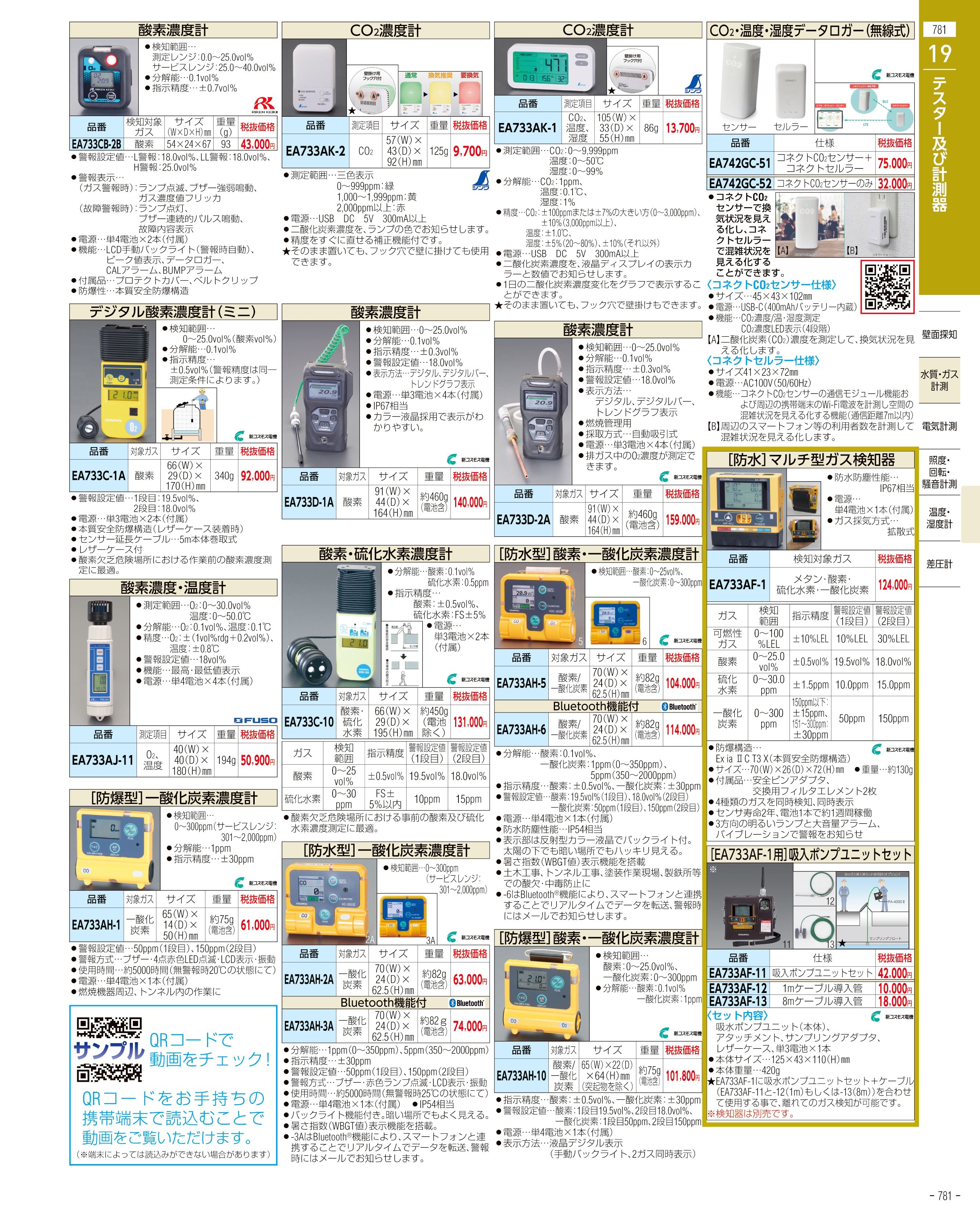 エスコ便利カタログ781ページ