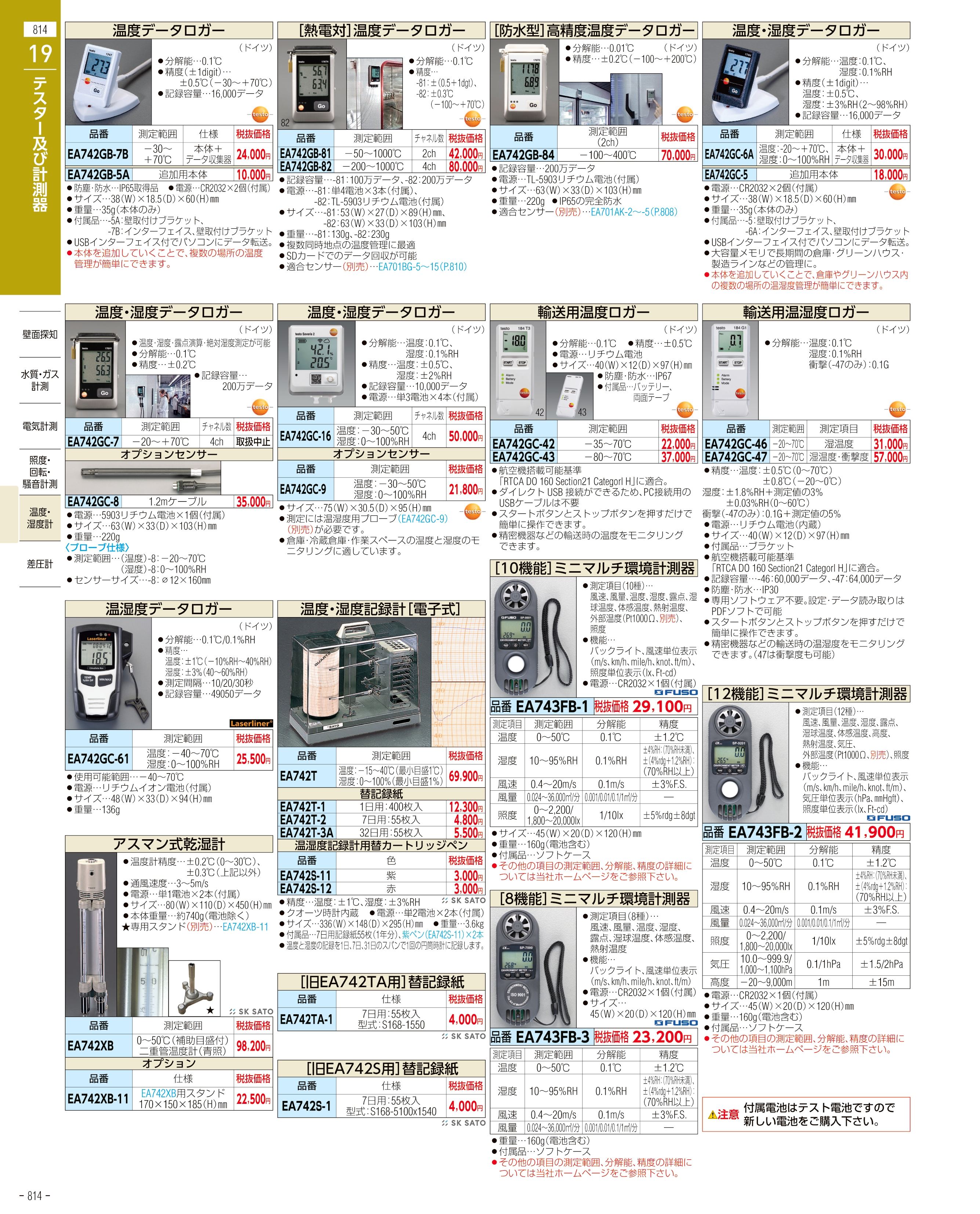 エスコ便利カタログ814ページ