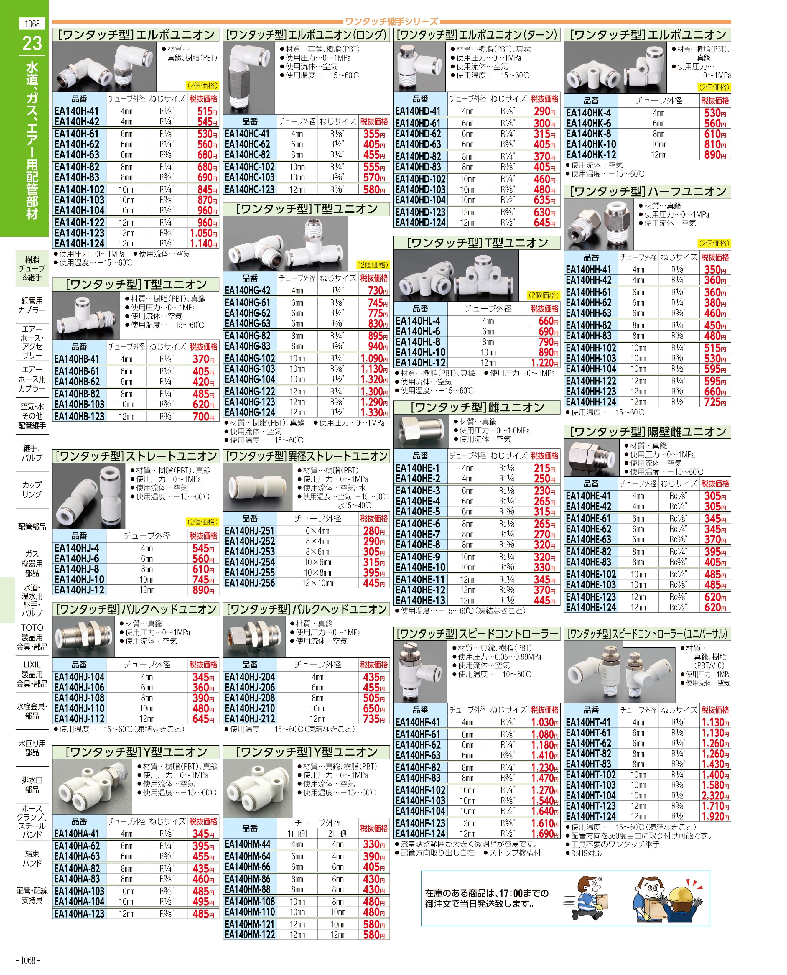 EA125FL-3｜3.95/ 6.35mmx10m フッ素樹脂ﾁｭｰﾌﾞ(PFA)のページ -