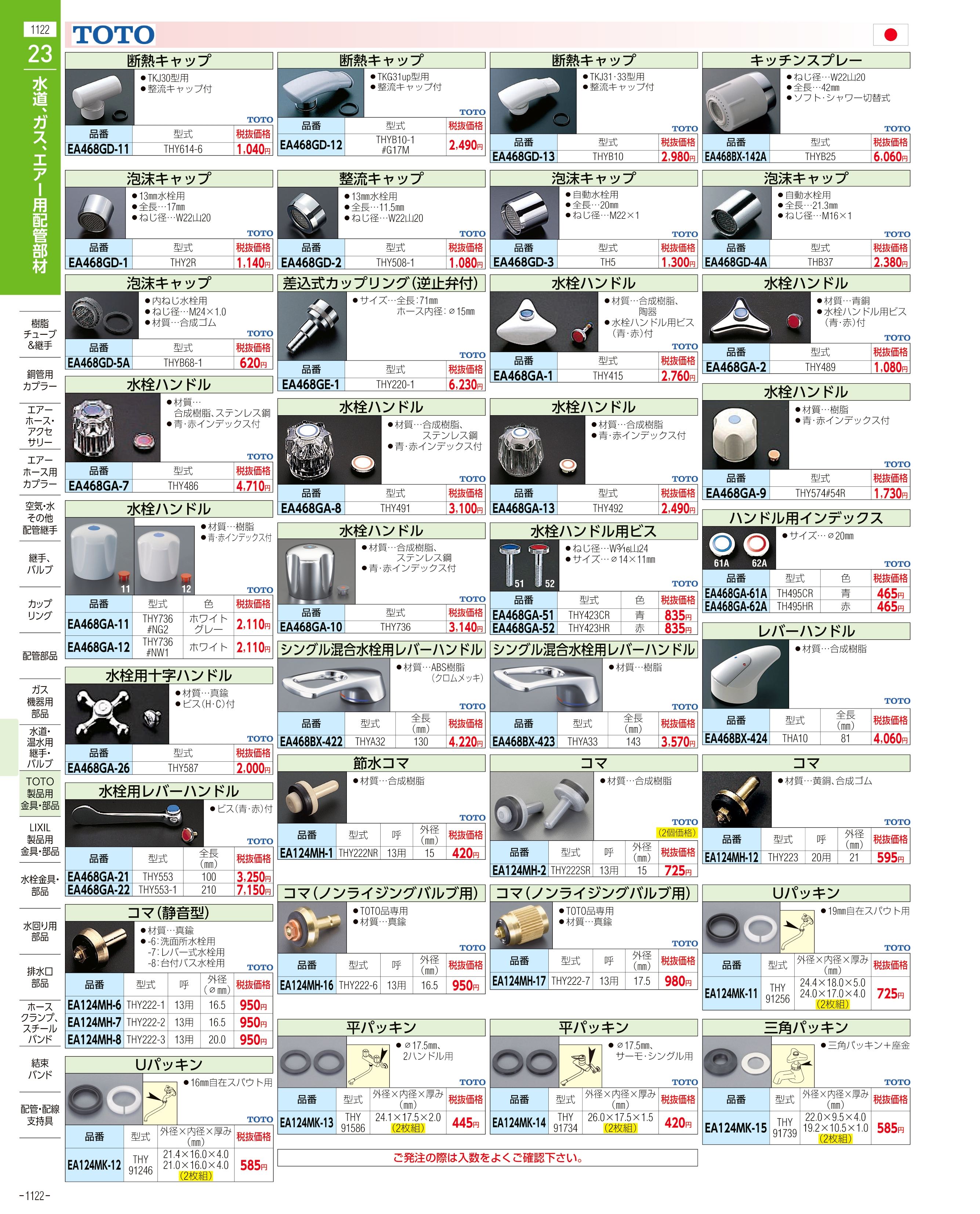 エスコ便利カタログ1122ページ