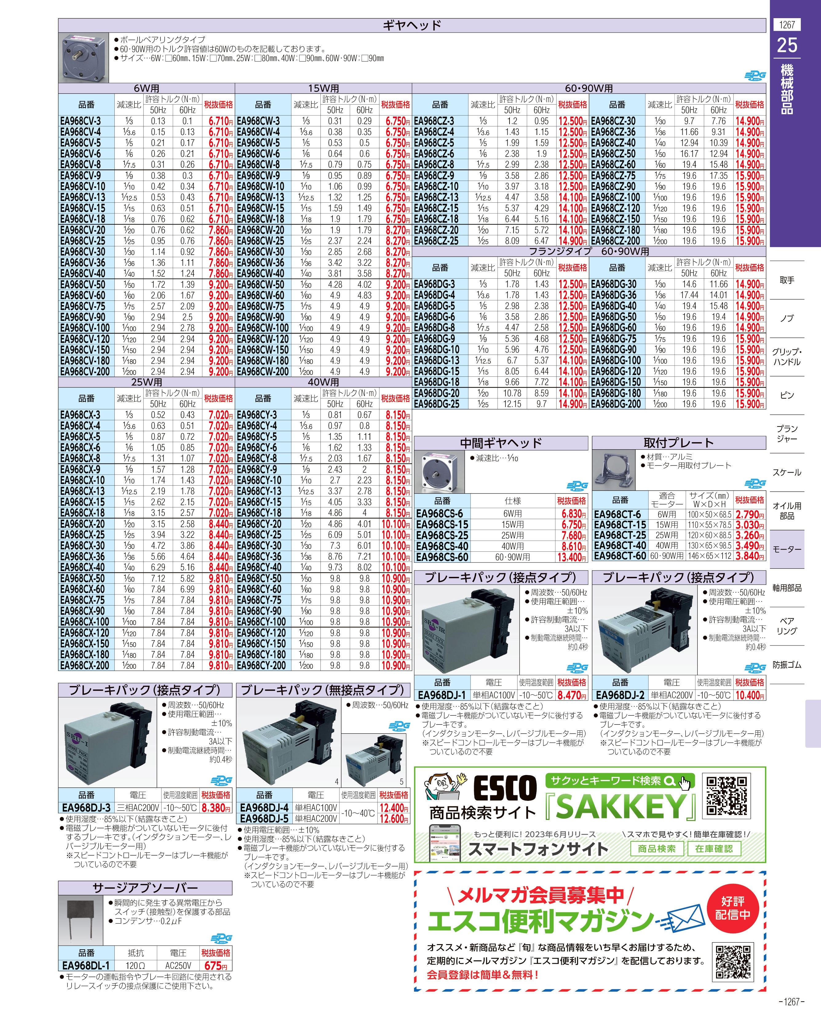 エスコ便利カタログ表紙