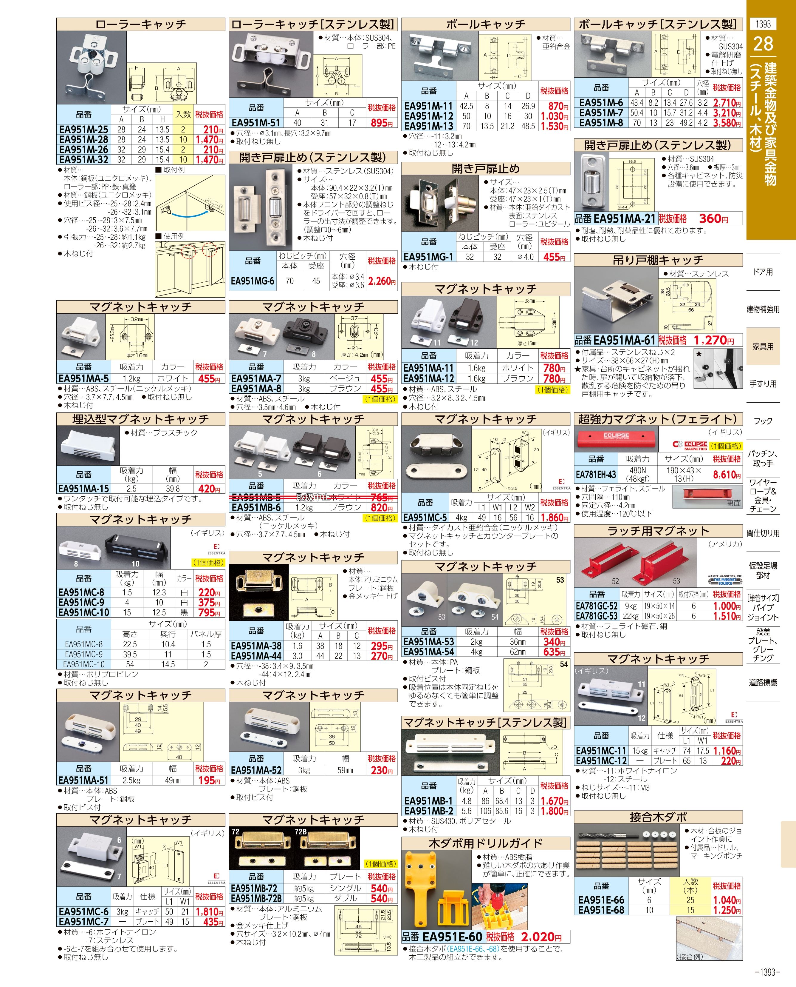 エスコ便利カタログ表紙