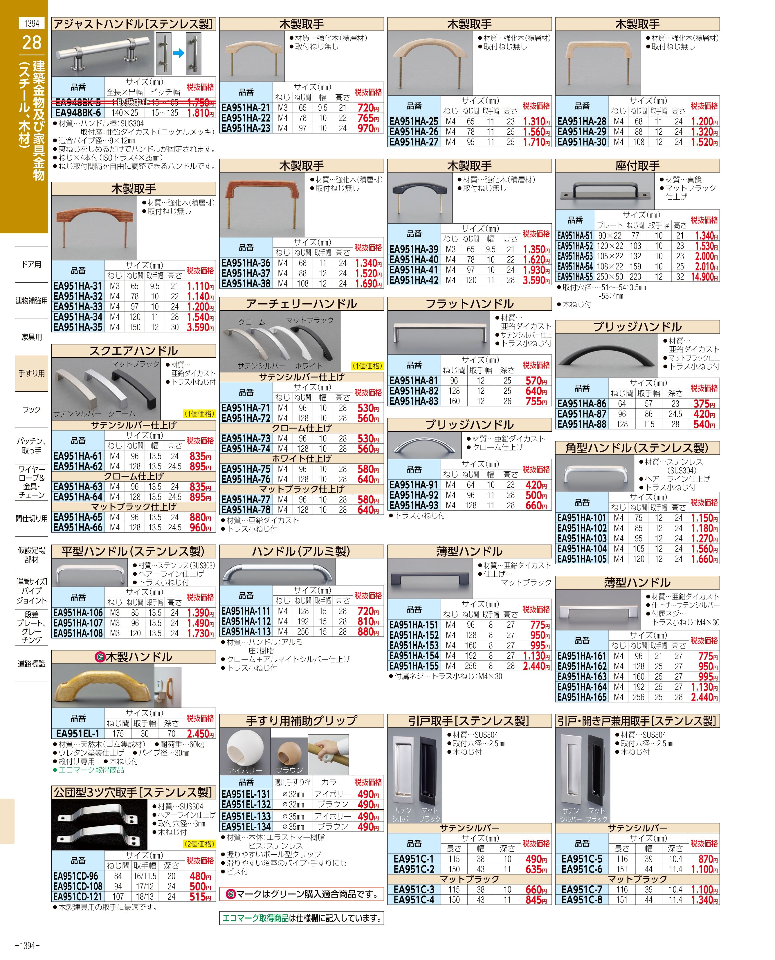 エスコ便利カタログ表紙