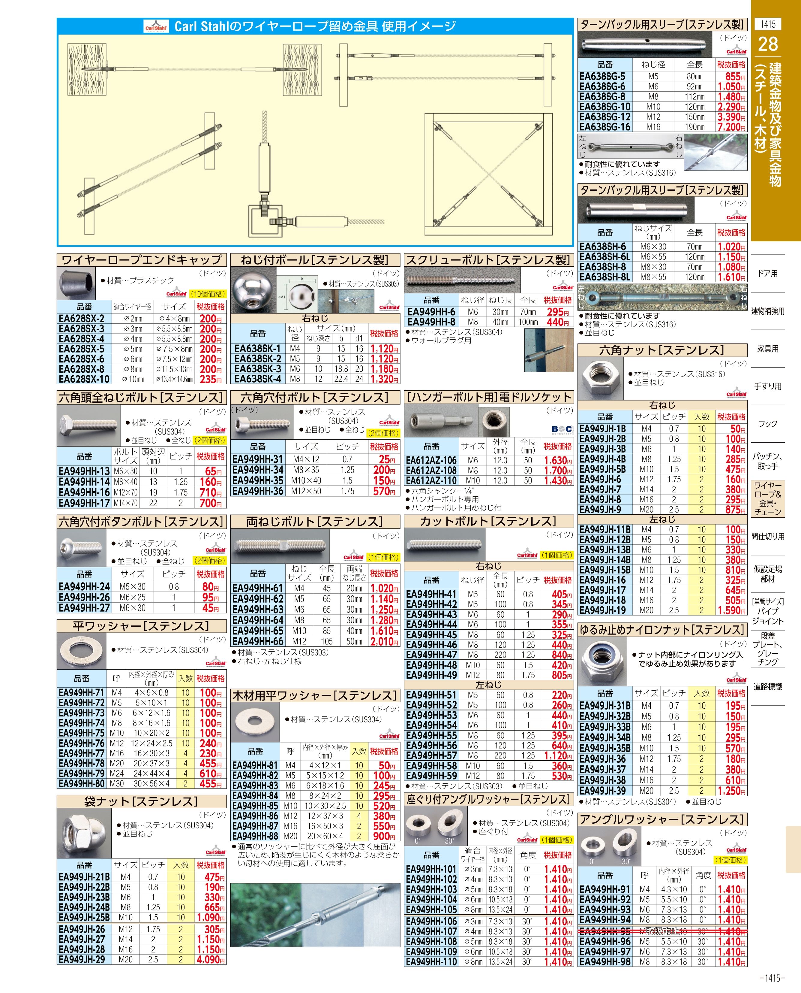 エスコ便利カタログ表紙