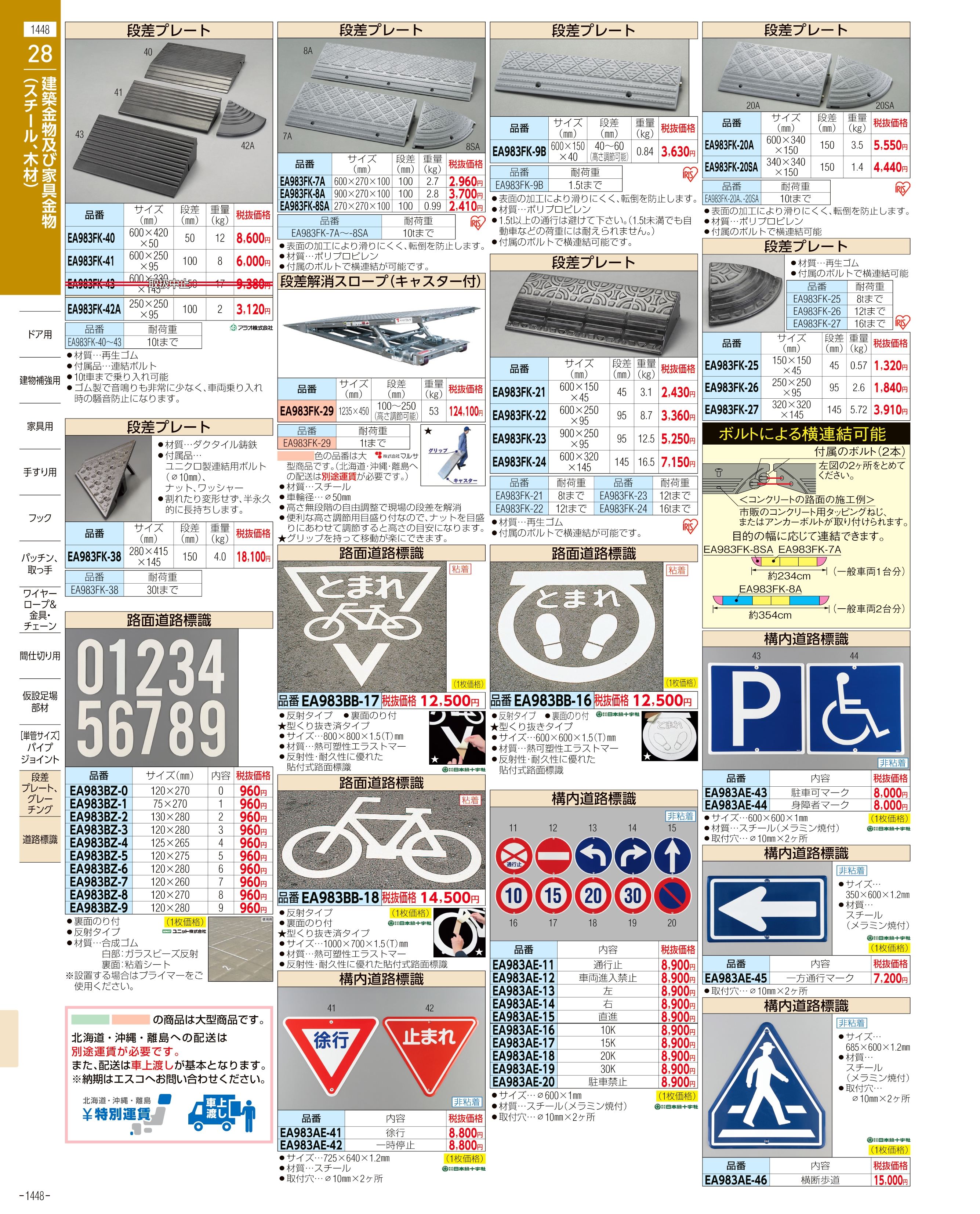 エスコ便利カタログ表紙